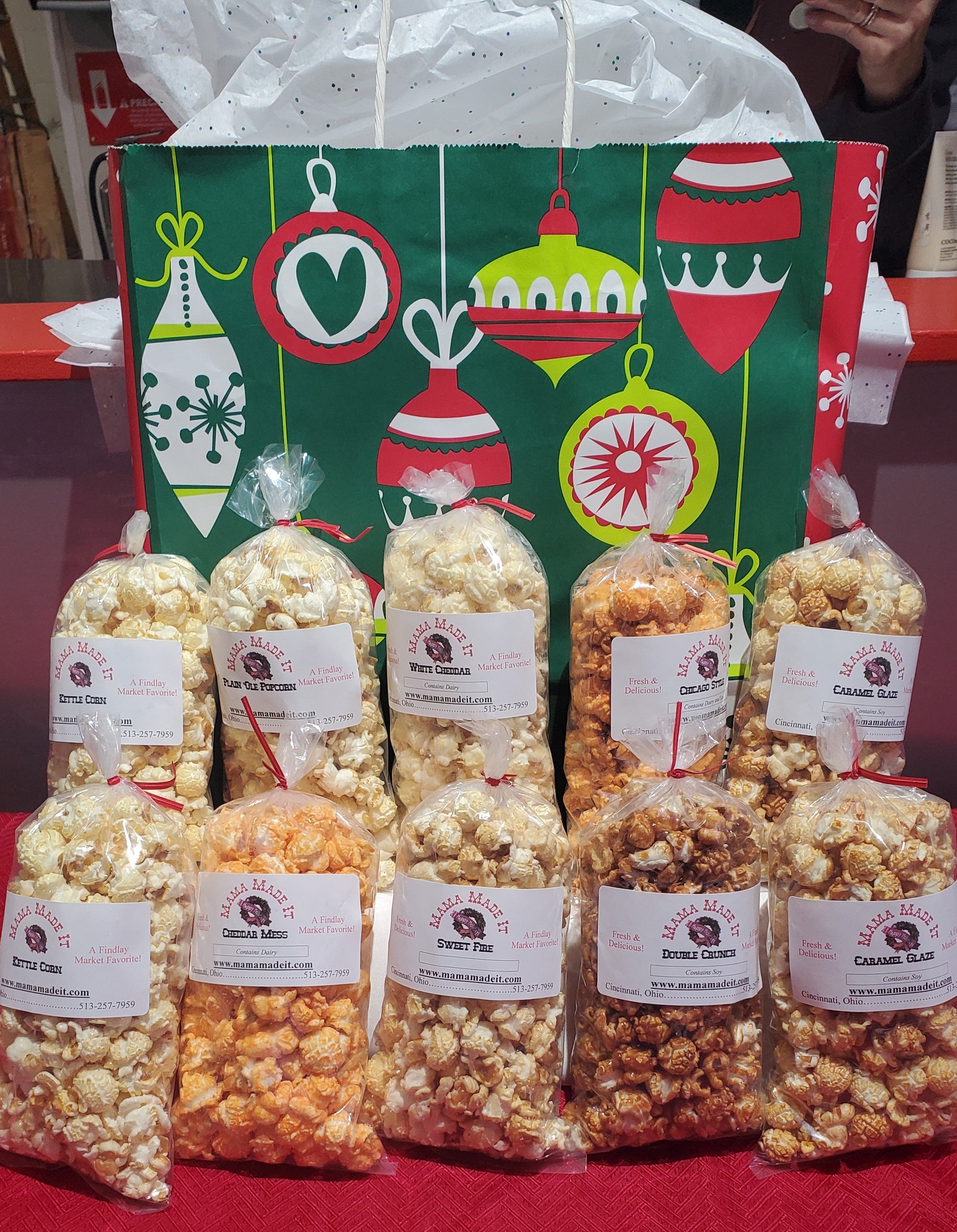 Popcorn Gift Set, 10 mini Bags – The Oil Tree