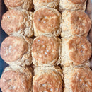 Large Baked Buttermilk Biscuits