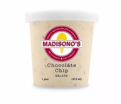 Madisono's Chocolate Chip Gelato