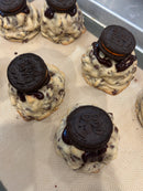 Cookies and Cream Stuffed Cookie