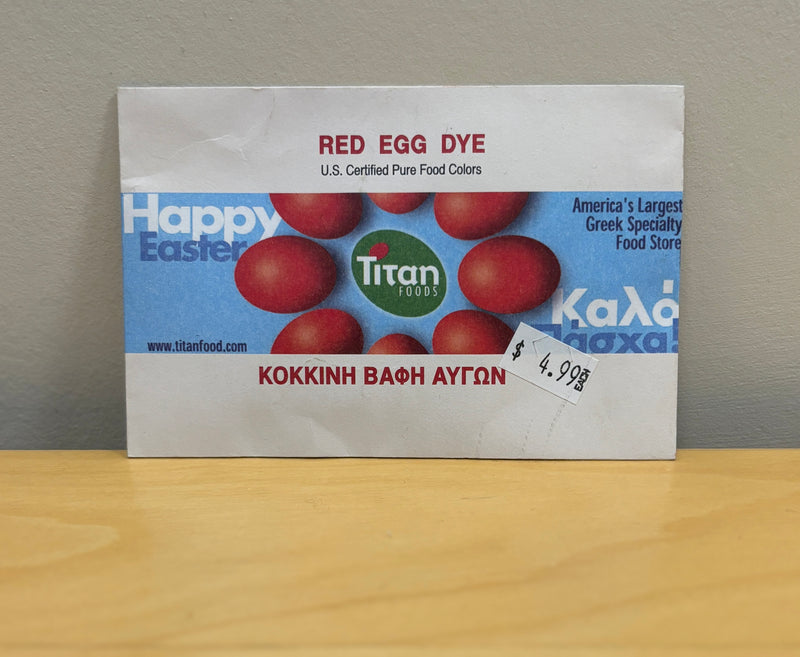 Red Egg Dye