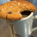 Salted Dark Chocolate Chip Cookies