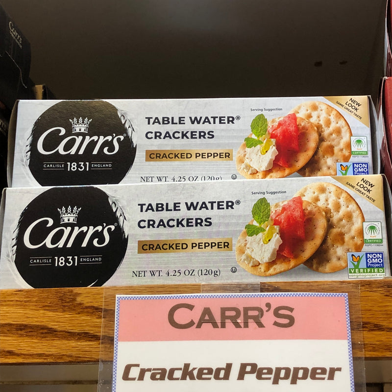 Carrs Cracked Pepper Table Water Crackers