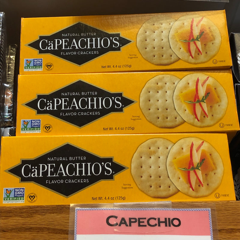 CaPeachio's Natural Butter Flavor Crackers