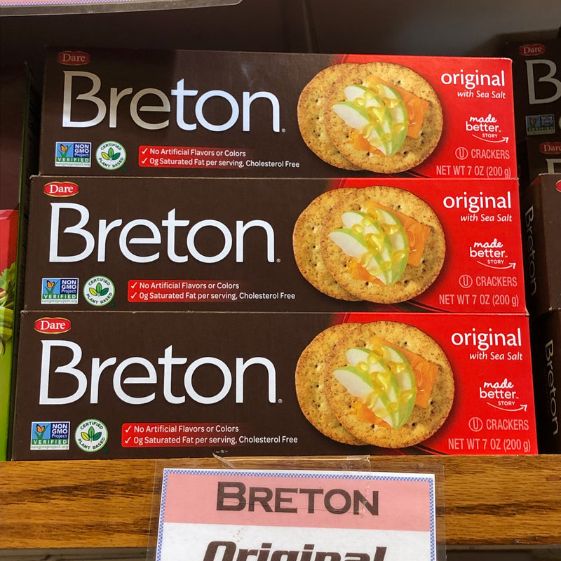 Breton Original Crackers with Sea Salt