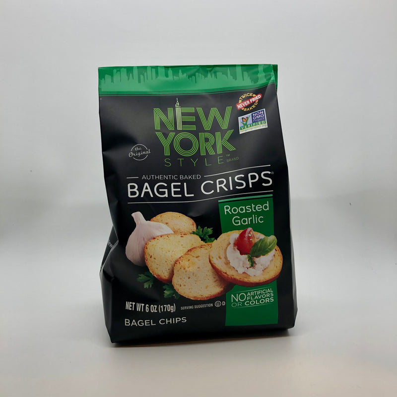 New York Roasted Garlic Bagel Crisps