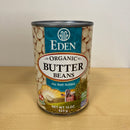 Eden Organic Butter Beans - No Salt Added