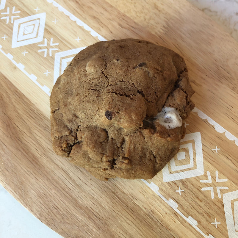 Hot Chocolate Stuffed Cookie