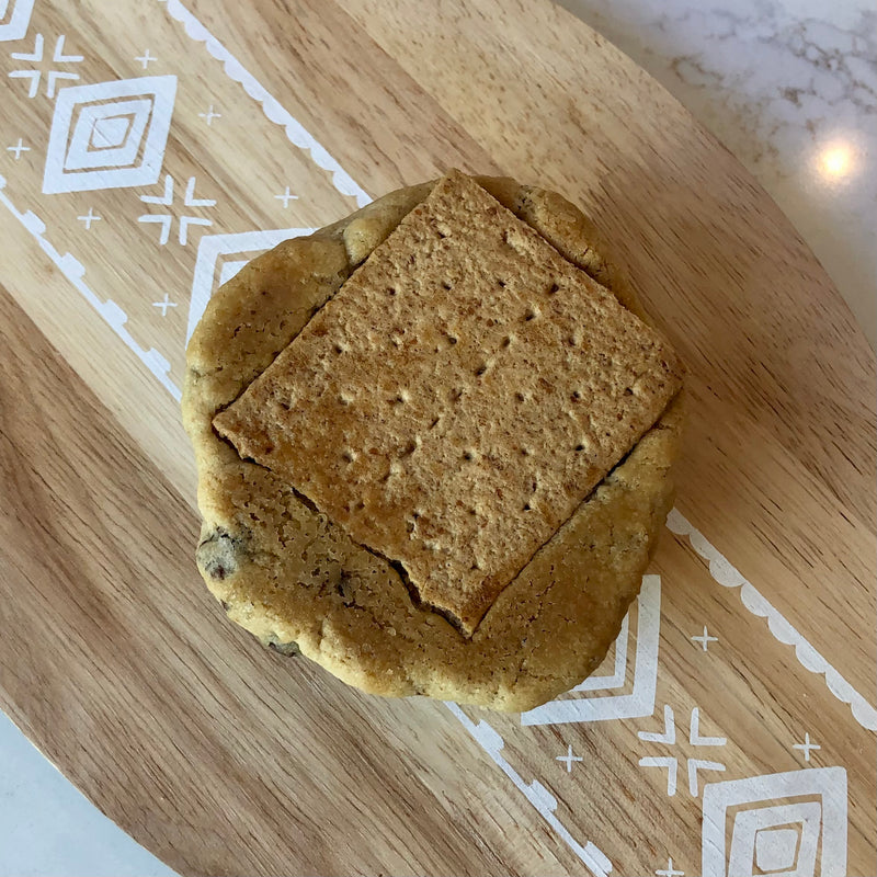 S'mores Stuffed Cookie