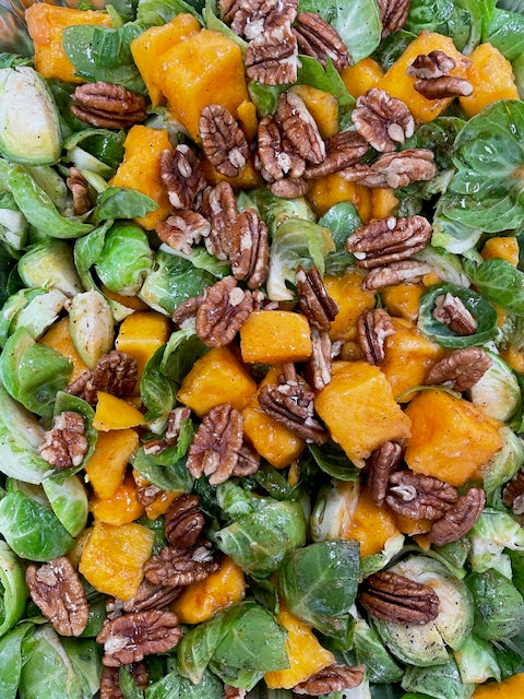 Cinnamon Roasted Brussels & Butternut Squash