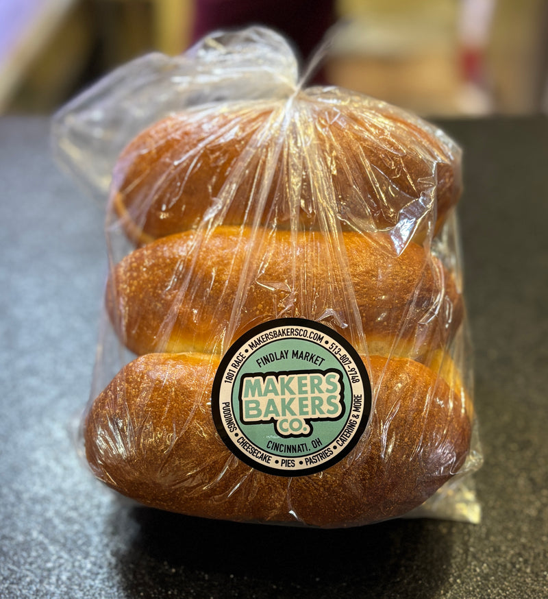 Long Brioche Buns