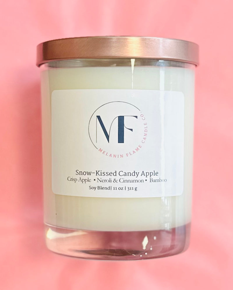 Snow Kissed Candy Apple