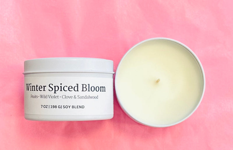 Winter Spiced Bloom tin