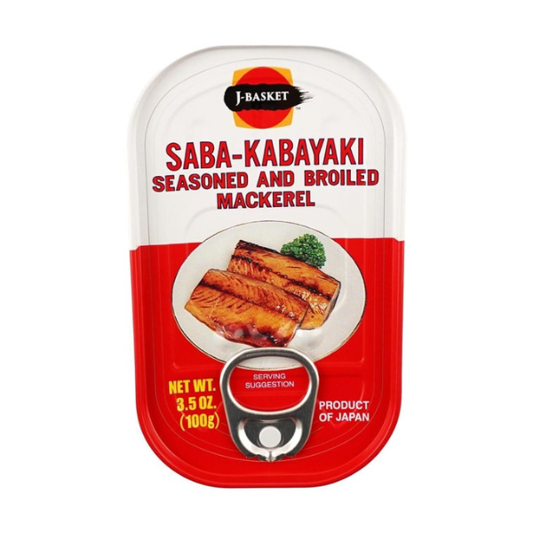 J Basket Saba-Kabayaki Seasoned & Broiled Mackerel