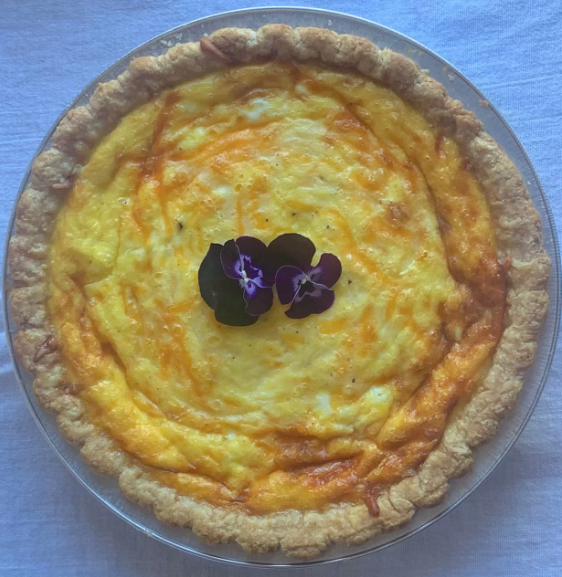 Three Cheese Quiche