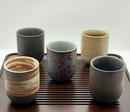 Firewood Pottery Asian Style Tea Cup