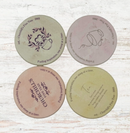 Churchill's Fine Teas Moisture Absorbing Coaster Set