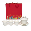 Gong Fu Gaiwan Porcelain Tea Set