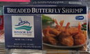 Winsor Bay Frozen Breaded Butterfly Shrimp