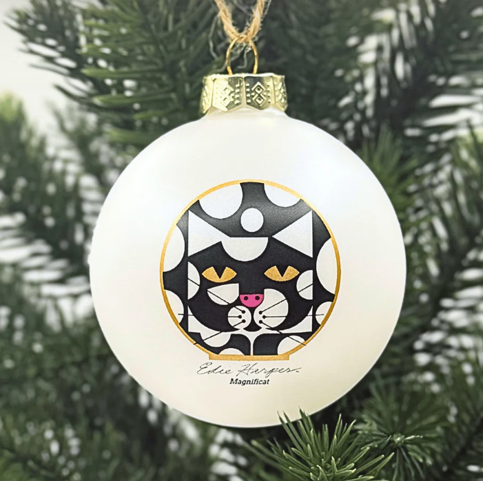 Limited edition: Magnificat Glass Ornament by Edie Harper