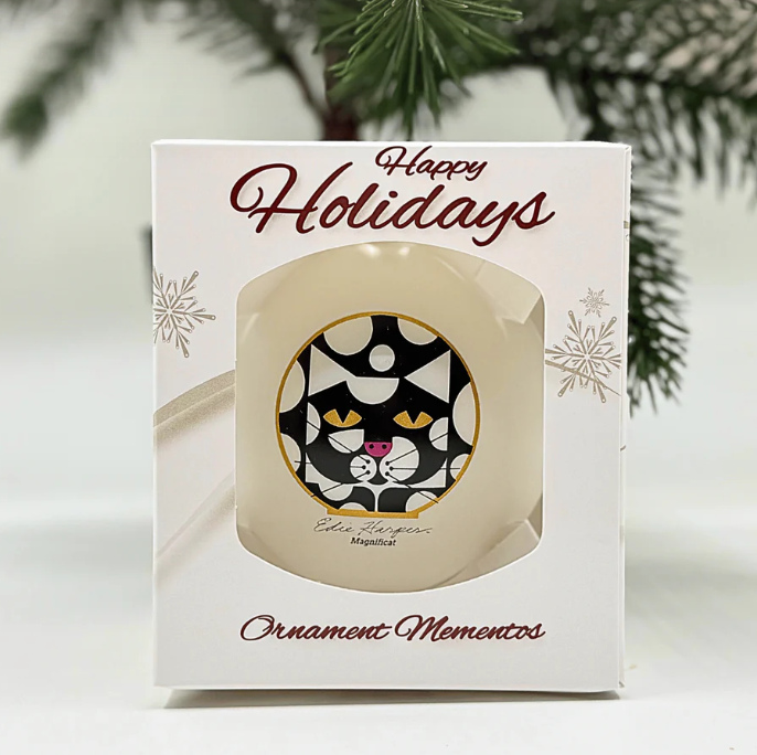 Limited edition: Magnificat Glass Ornament by Edie Harper