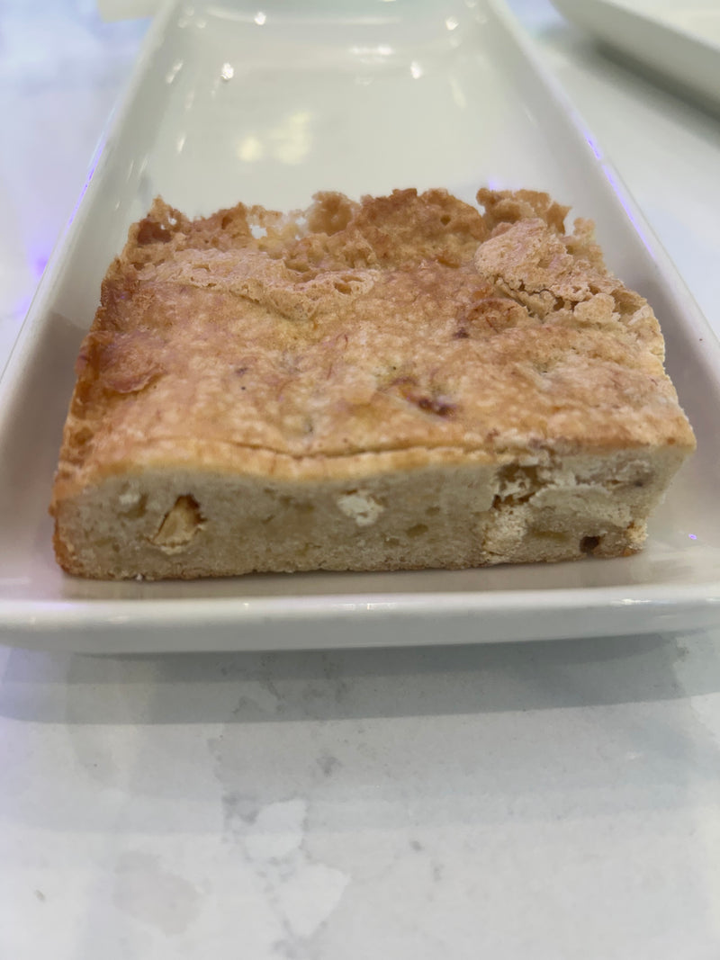 White Chocolate Banana Blondie