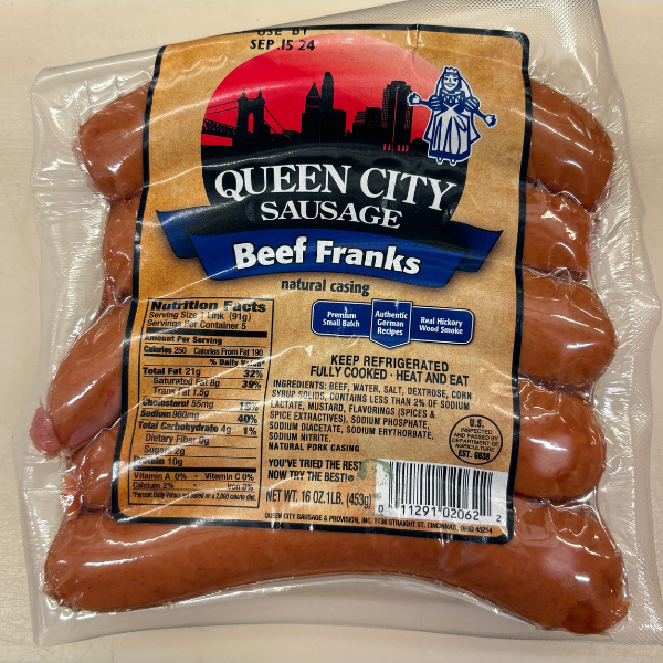 Queen City Sausage Varieties