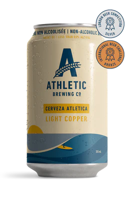 Athletic Cerveza Light Copper Alcohol Free