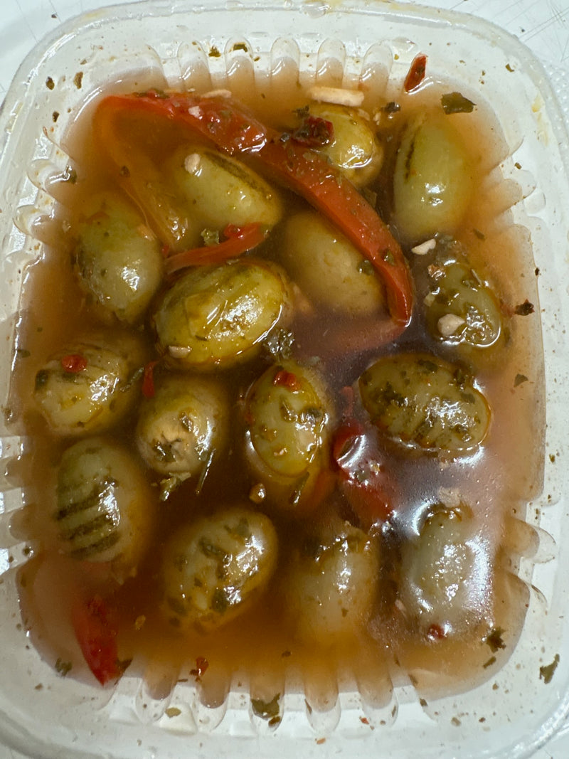 Grilled Olives