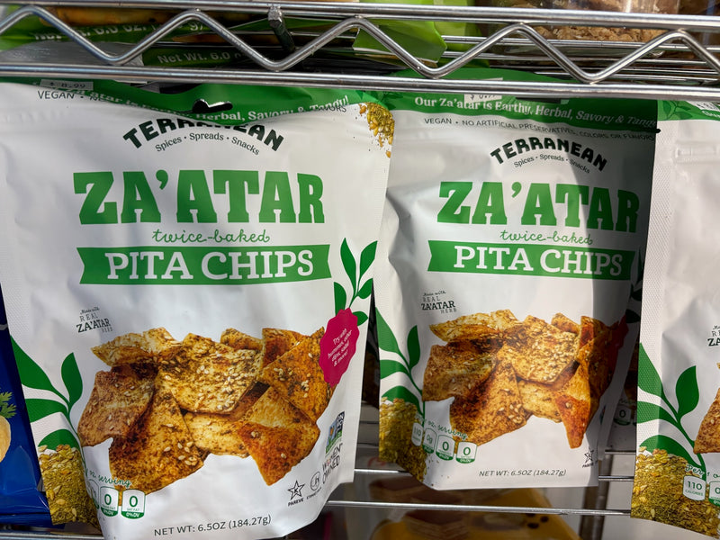 Za'atar twice-baked Pita Chips
