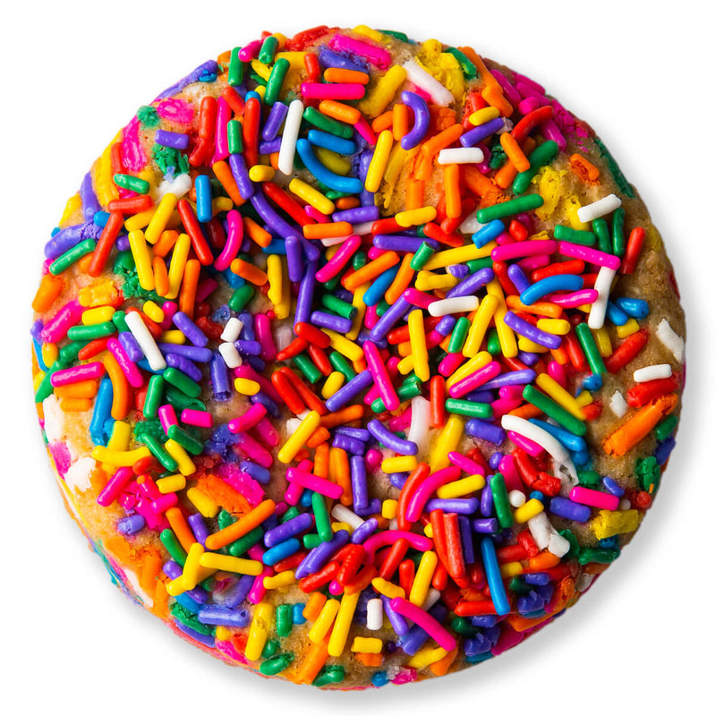 Rainbow Sprinkle Celebration Cookie
