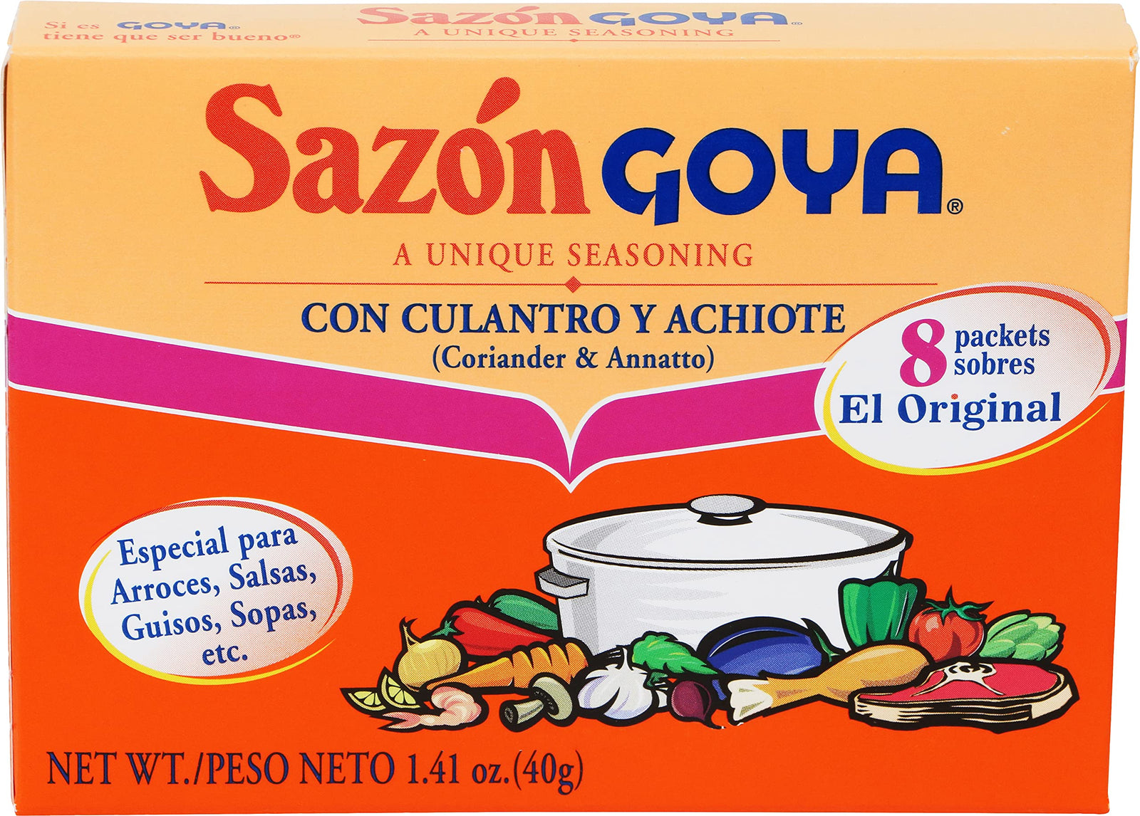 Sazon Sazon Goya Seasoning Packets