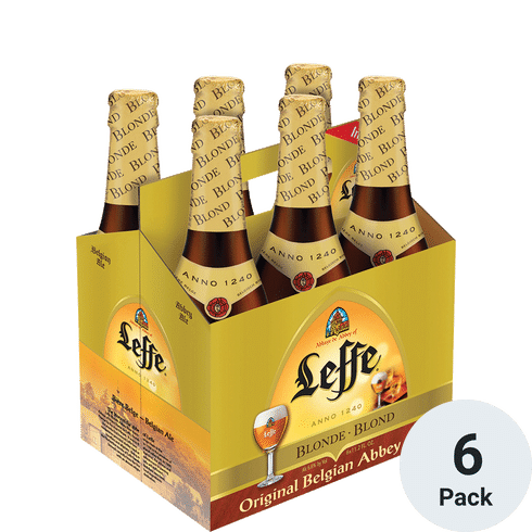 Leffe Blonde Abbey Ale 6 pack