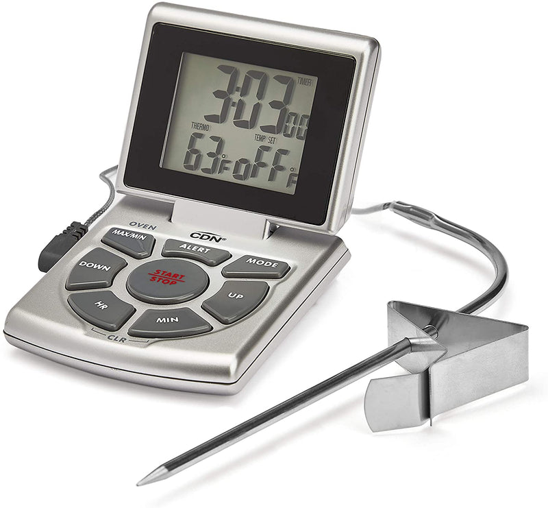 CDN Combo Probe Thermometer, Timer & Clock