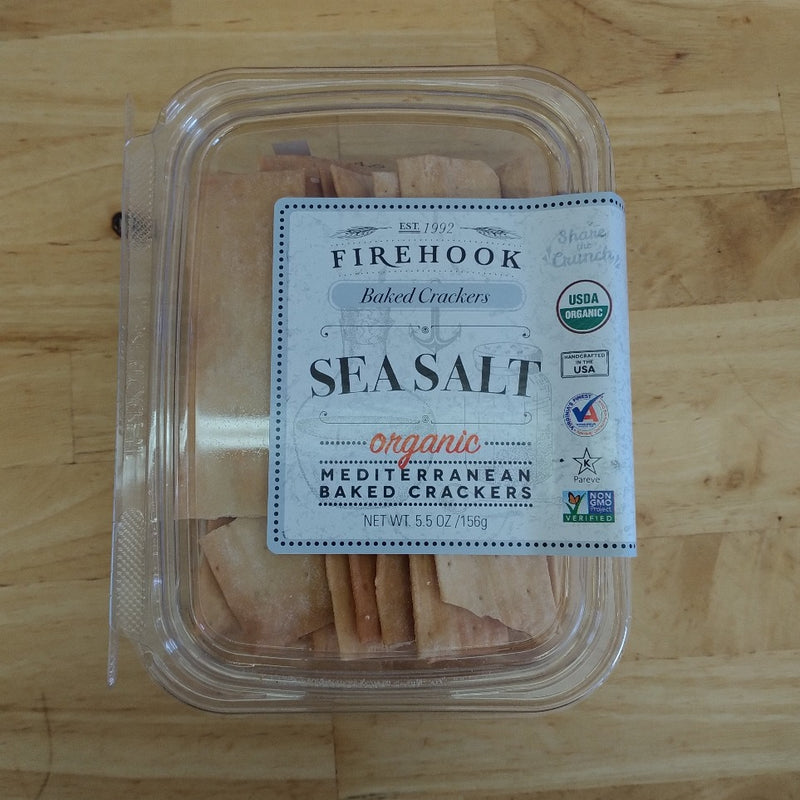 Baked Sea Salt Crackers