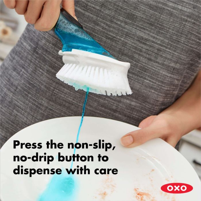 OXO SteeL Soap Dispensing Brush