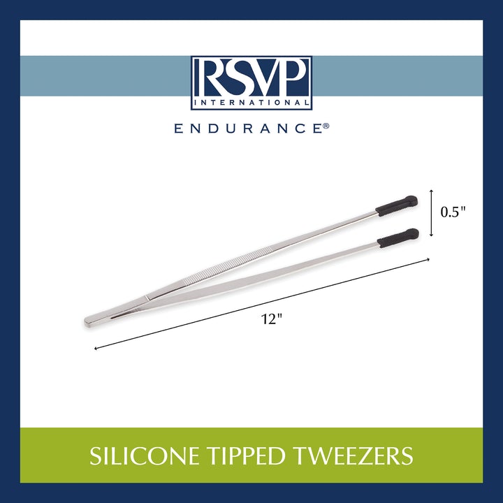 R.S.V.P. Silicone Tipped Tweezers