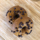 Chubby Bunny Pumpkin Chocolate Chip Donuts