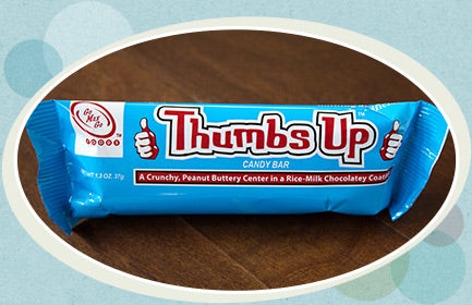 Thumbs Up Vegan Candy Bar