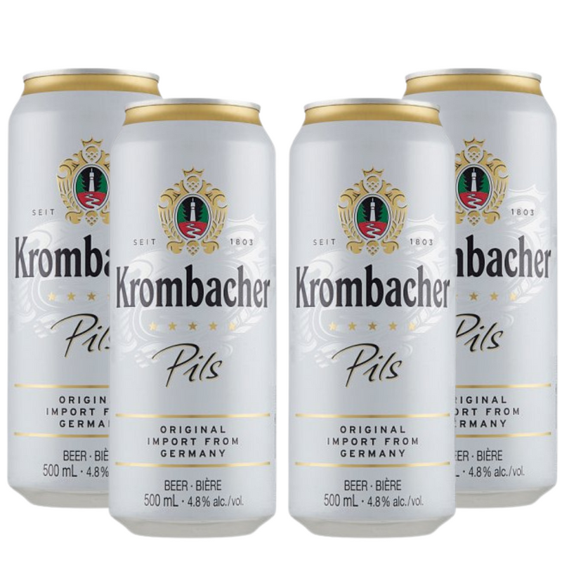 Krombacher Pils Cans 4 pack