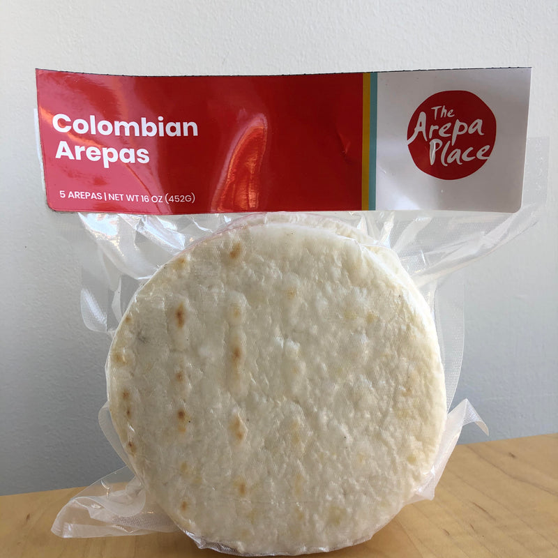 Traditional Colombian Arepas