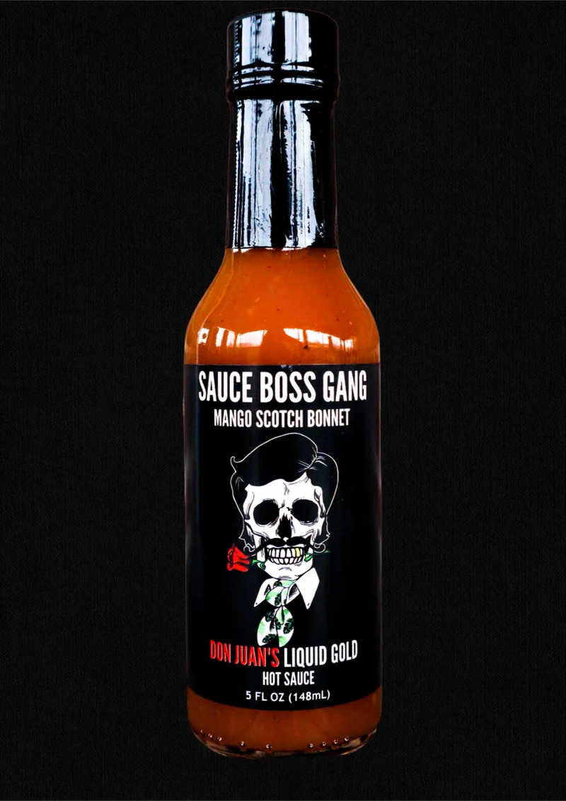 Sauce Boss Gang Don Juan Liquid Gold Hot Sauce